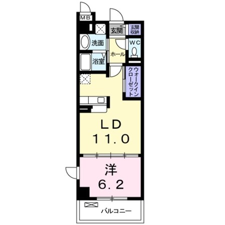 ベルテックスの物件間取画像